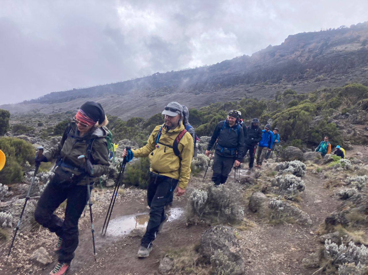 Trails of kilimanjaro