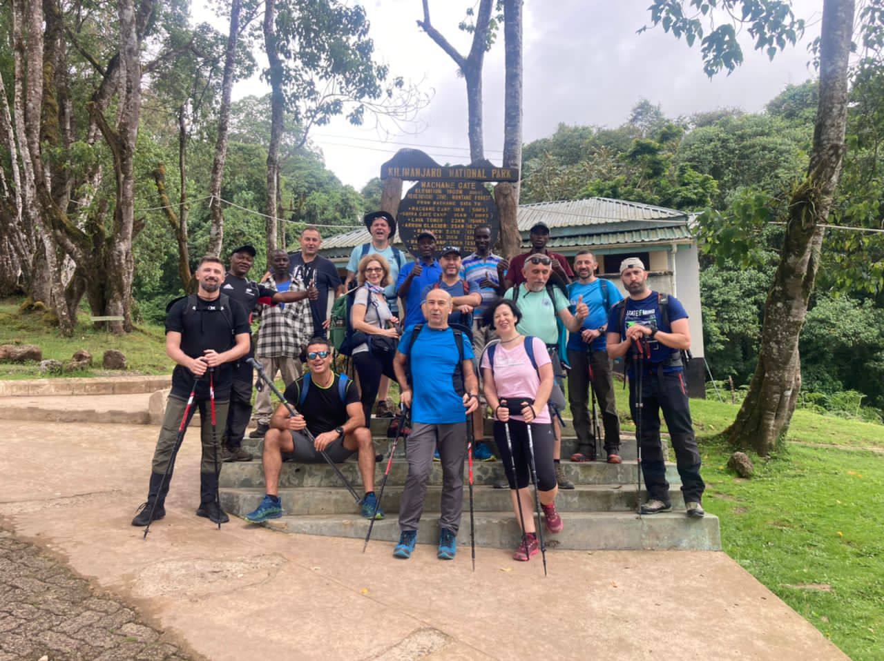 Trails of kilimanjaro